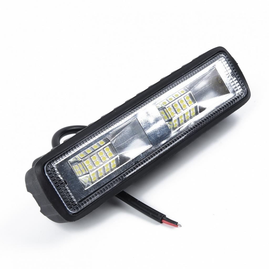 2Pcs 48W 16 LED Work Light Flood Beam Bar Car SUV OffRoad Driving Fog Lamps