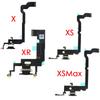 Charging Port Dock Flex Cable For iPhone X XR XS Max USB Charger Connector With Microphone Replacement
