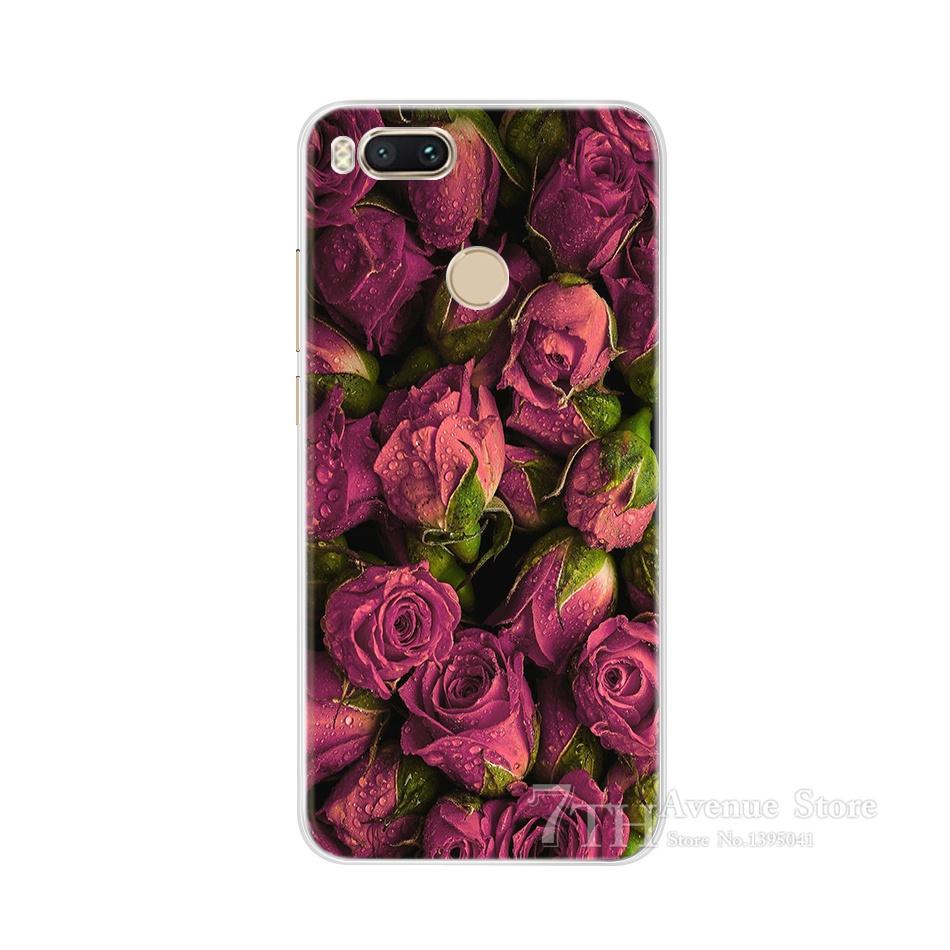 Pro Xiaomi Mi A1 Pouzdro Tištěné Pro Xaiomi Mi A1 TPU Pouzdro Pro Xiaomi Mi 5X Měkký Silikonový Zadní Kryt