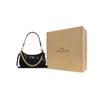 Coach Teri 15 Zipper Cover Leather Mini Shoulder Bag Women bags Gold Black CDY83-IMBLK