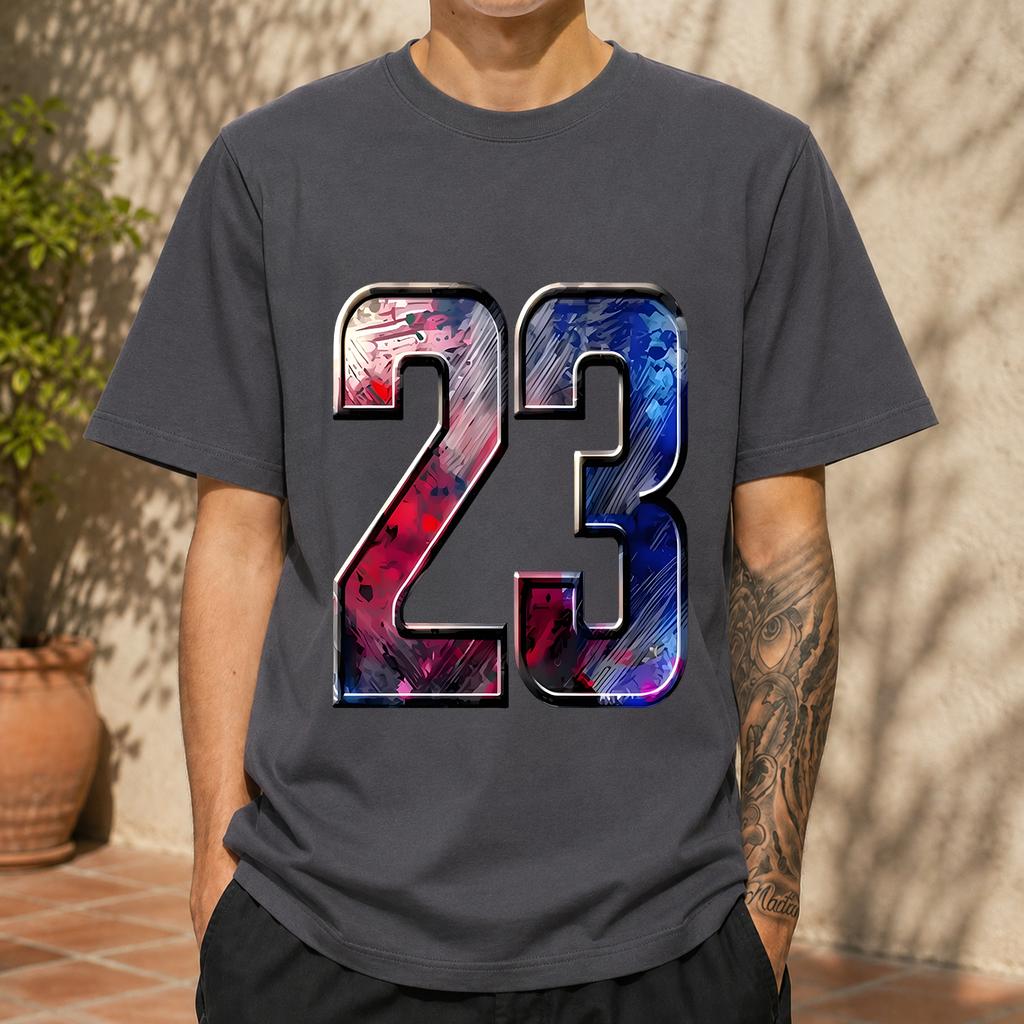2026 New Pure Cotton Tshirt For Unisex Crew Neck Short Sleeve Sporty Streetwear