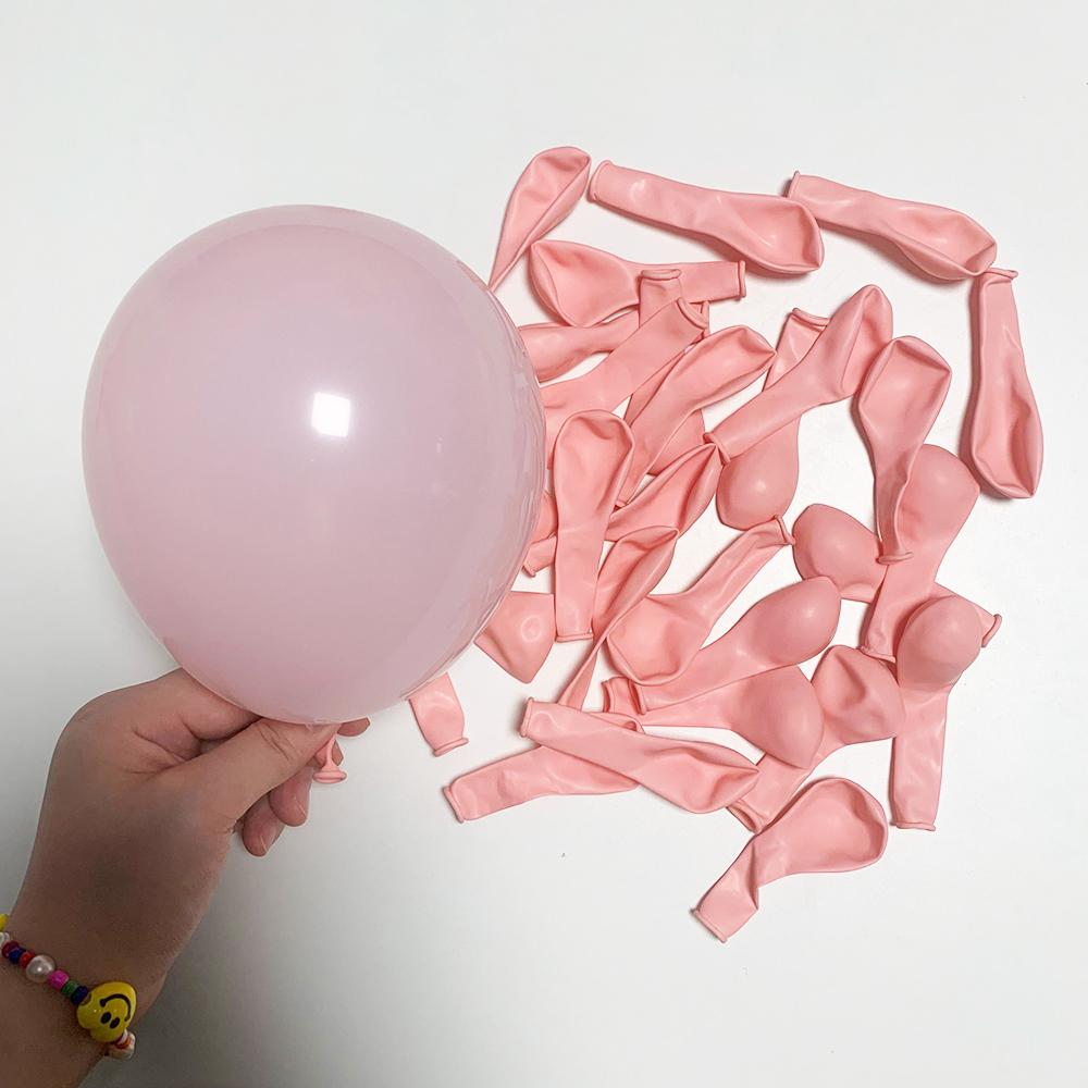 Pastel Balloon Baby Blue Pink Retro Skin White Sand Ballon Birthday Party Blue Globos Cocoa Khaki Wedding Baby Shower Decoration