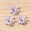 Cherry Blossom & Animal Charm Set: 10pcs for Earrings, Bracelets, Necklaces, Keychains
