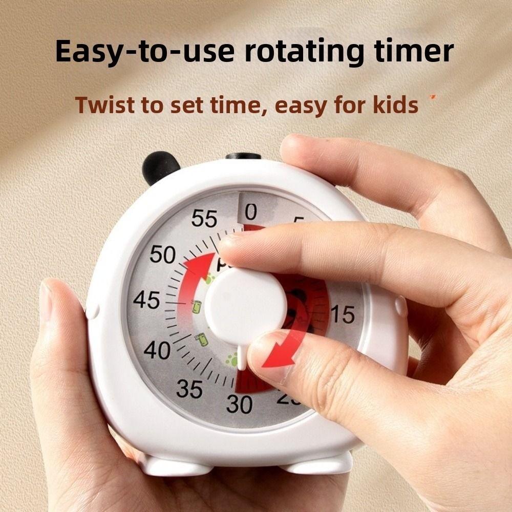 Stiller visueller Timer Selbstdisziplin Küchentimer Cartoon Countdown Wecker Küche Kochen