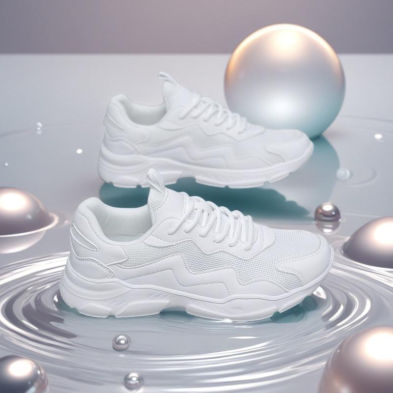 All Seasons Women's Sports Shoes Flat Bottomed Walking Shoes with Mesh and Thick Soles Are The Best Women Shoes for Walking All Day Long At Work