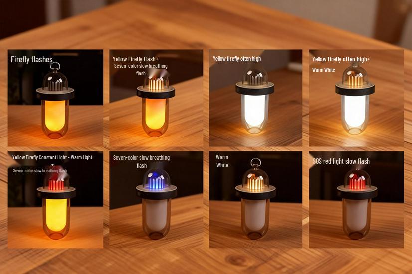Retro Rechargeable Camping Pendant Lamp – Ultra-Long Battery Life
