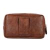 Luxury Zipper Wallet Leather Men Waist Bag Bum Pack Business Travel Purse Phone Belt Clip Case For Samsung iPhone Xiaomi Huawei Holster Pouch