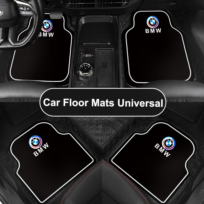 4 Stück Auto Teppich Auto Diatomeenerde Fußmatte Schmutzabweisend Bodenmatte Für BMW 50. Jubiläum 1 3 5 7 Serie E83 F16 E70 Zubehör