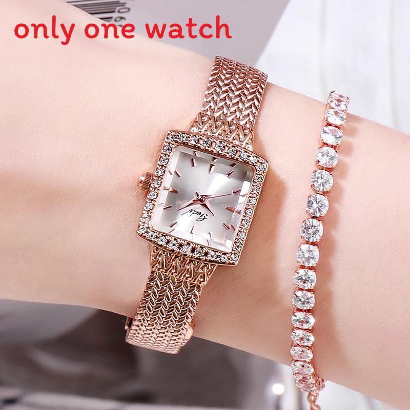

Gedi Vintage Square Womens Quartz Watch With Decorative Dial For Casual Fashion Style J