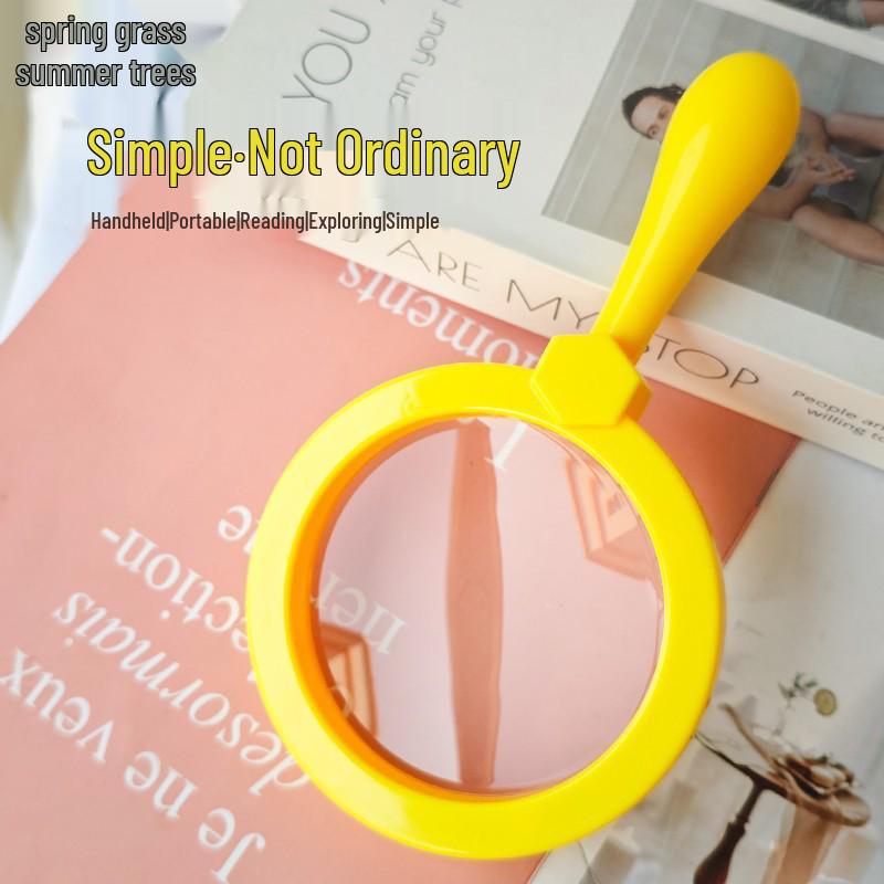 Children's Science Exploration Magnifying Glass - Montessori Early Education Tool for Kindergarten