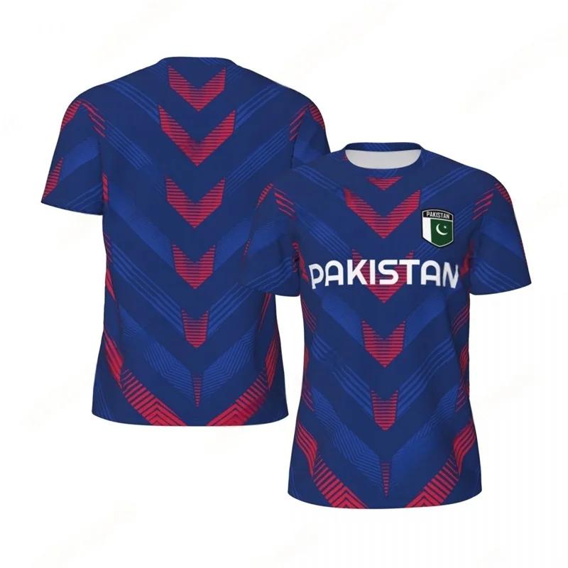 Pakistānas Grafisks Futbola Krekls Vīriešiem Jauna