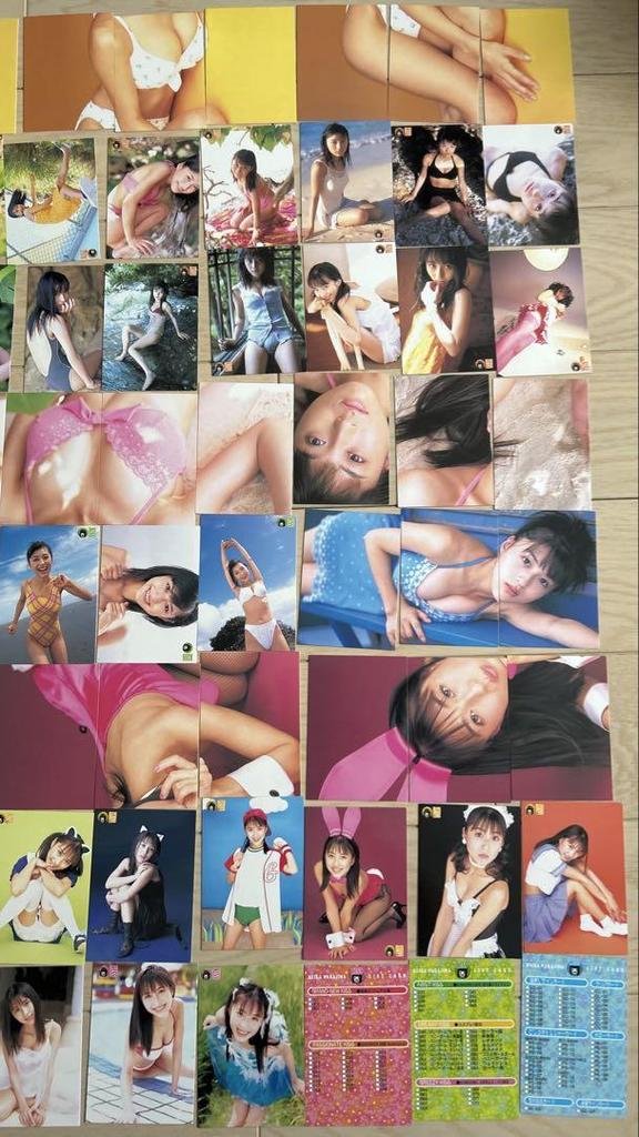[USED] Nakajima Reika Bomb Trading Cards Regular 72 Types Full Set + Bonus