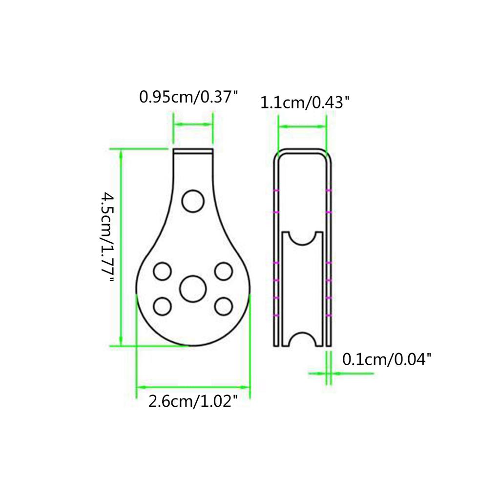 Blok pojedynczego koła pasowego M25(25 mm) Stal Nierdzewna Wiszący Wózek Rolkowy Obrotowy Podnoszenie Lina Stalowa Kabel Koło Holownicze