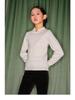 2025 New Chinese Style Girls' White Sweater - Thick Knit Base Layer for Autumn/Winter