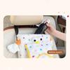Cartoon Car Mounted Tissue Box Plush Auto Seat Back Storage Bag  Car Interior Accessories