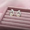 Elegant Minimalist Teardrop Freshwater Pearl Earrings with S925 Silver Needle