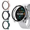 Hard Edge Shell Screen Glass Protector Film Smartwatch Frame Case for Haylou Solar Plus RT3 LS16 Smart Watch Protective Cover