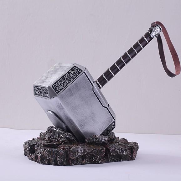 Enhanced 1:1 Thor Hammer Replica - Avengers 4 Collectible Model Toy