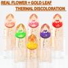 Dunuf Lipstick 1pc Golden Dried Flower Changes Color