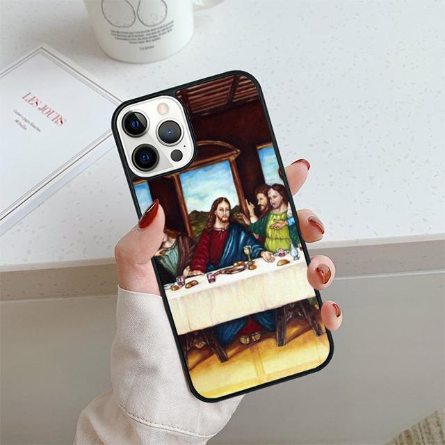 

Jesus Christ The Last Supper Phone Case For iPhone 17 Air 14 15 16 13 12 Cover For Apple Pro Max Plus Coque iPhone 16plus