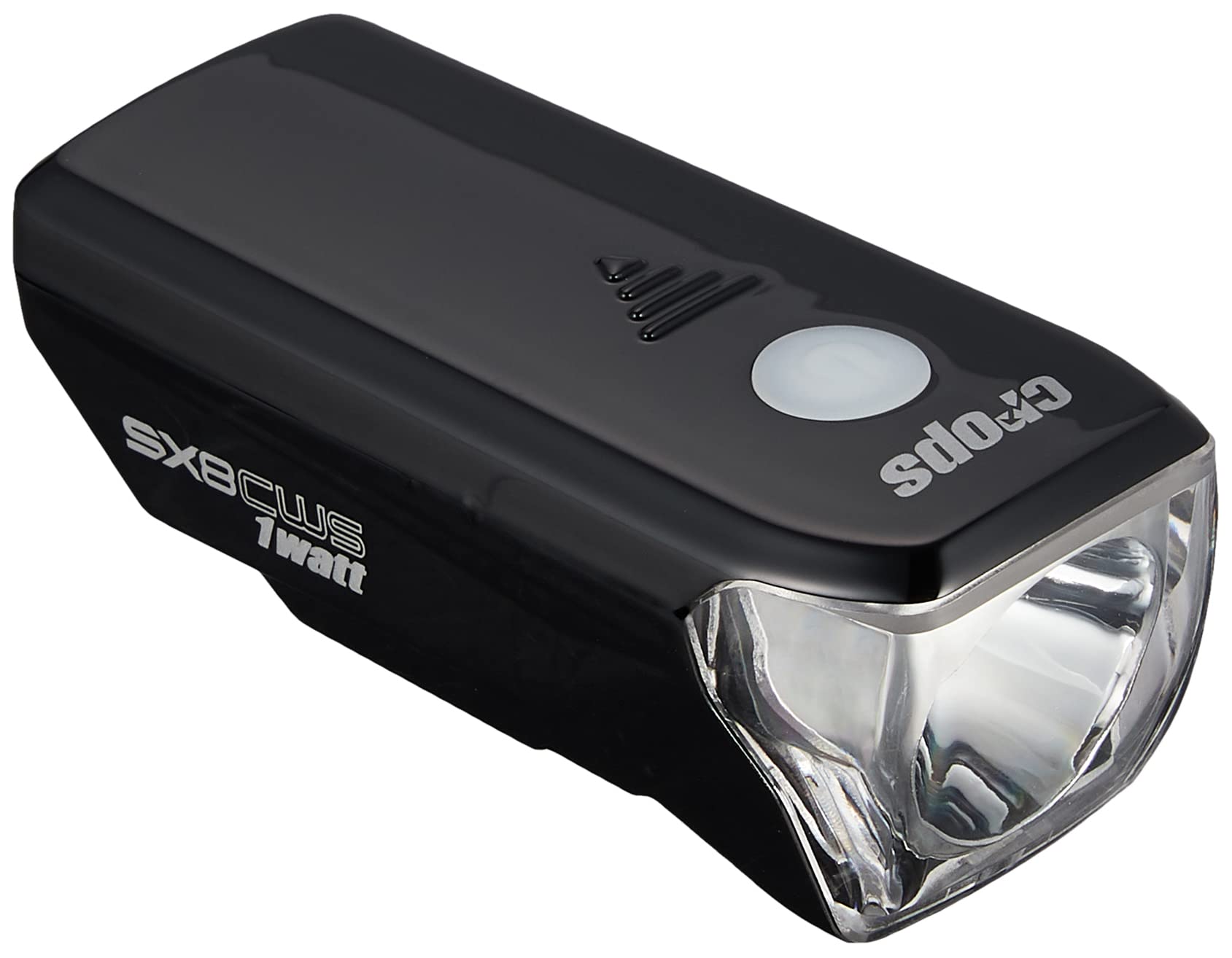 

Crops Bicycle Headlight SX8CWS 1W LED Black (Type) C1S02-01-9718 чёрный