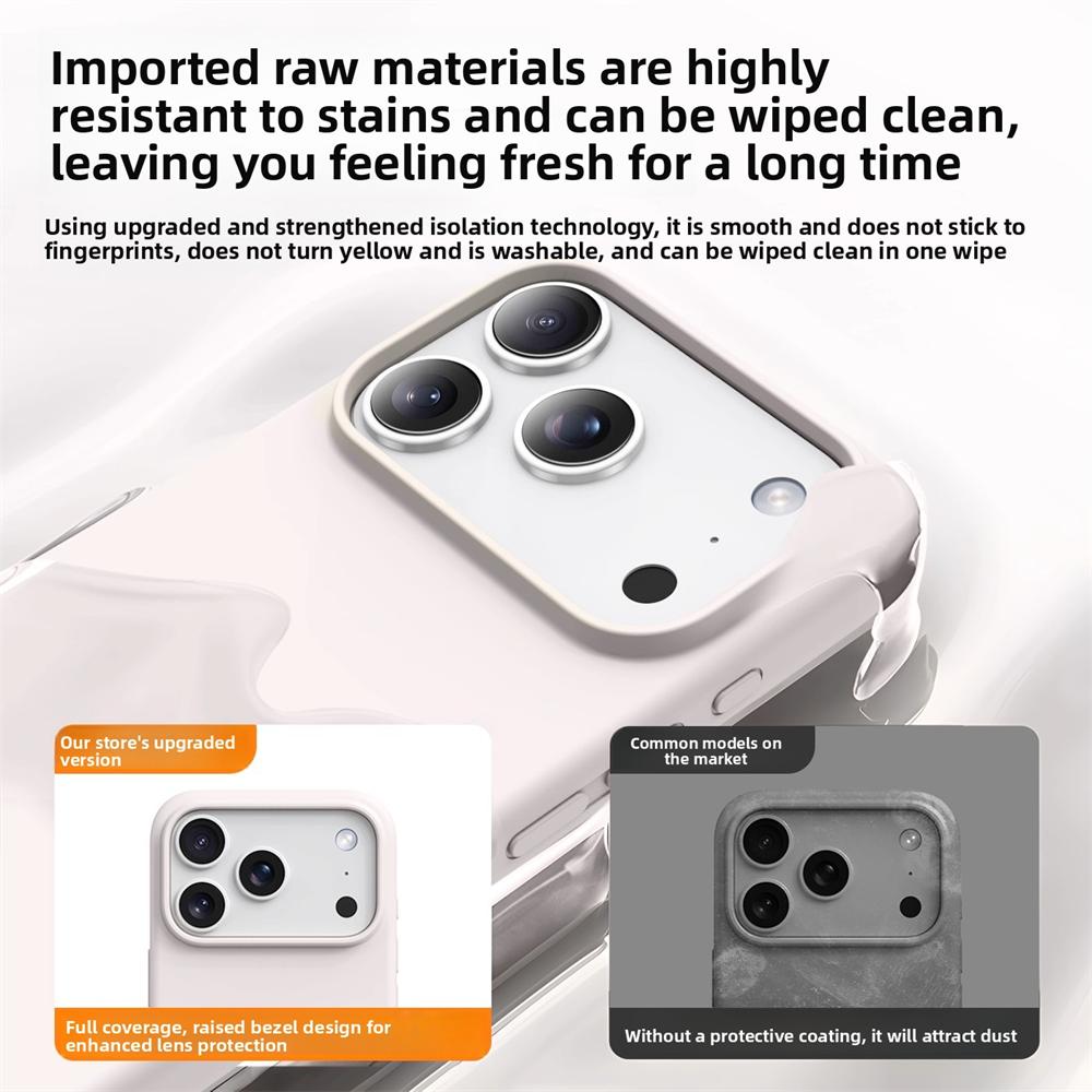 Liquid Silicone Magnetic Soft Case For iPhone 17 16 15 14 13 Pro Max For Magsafe Wireless Charging Shockproof Matte Cover