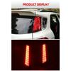 LED Rear Trunk Pillar Tail Light For Ford Ecosport 2013 2014 2015 2016 2017 2018 2019 2020 2021 2022 Driving Brake Lamp