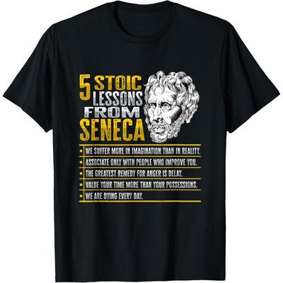 Seneca Stoic Philosophy Design for a Philosophy Student T-Shirt