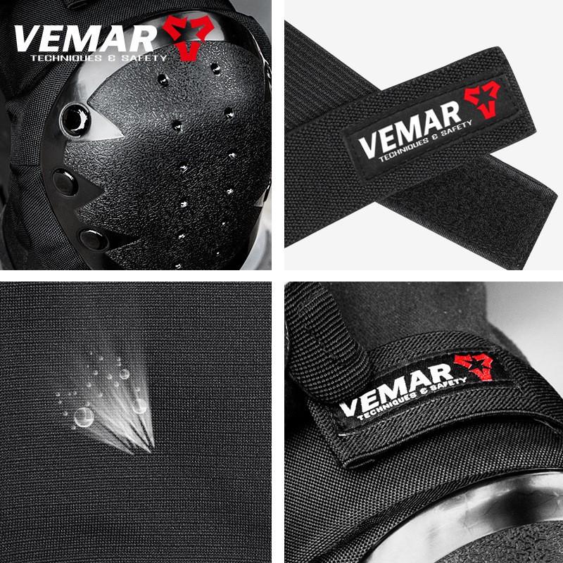 Motorcycle Off-Road Protective Gear Set Knee Elbow Pads Cycling Safety PP Shell Black S M L XL