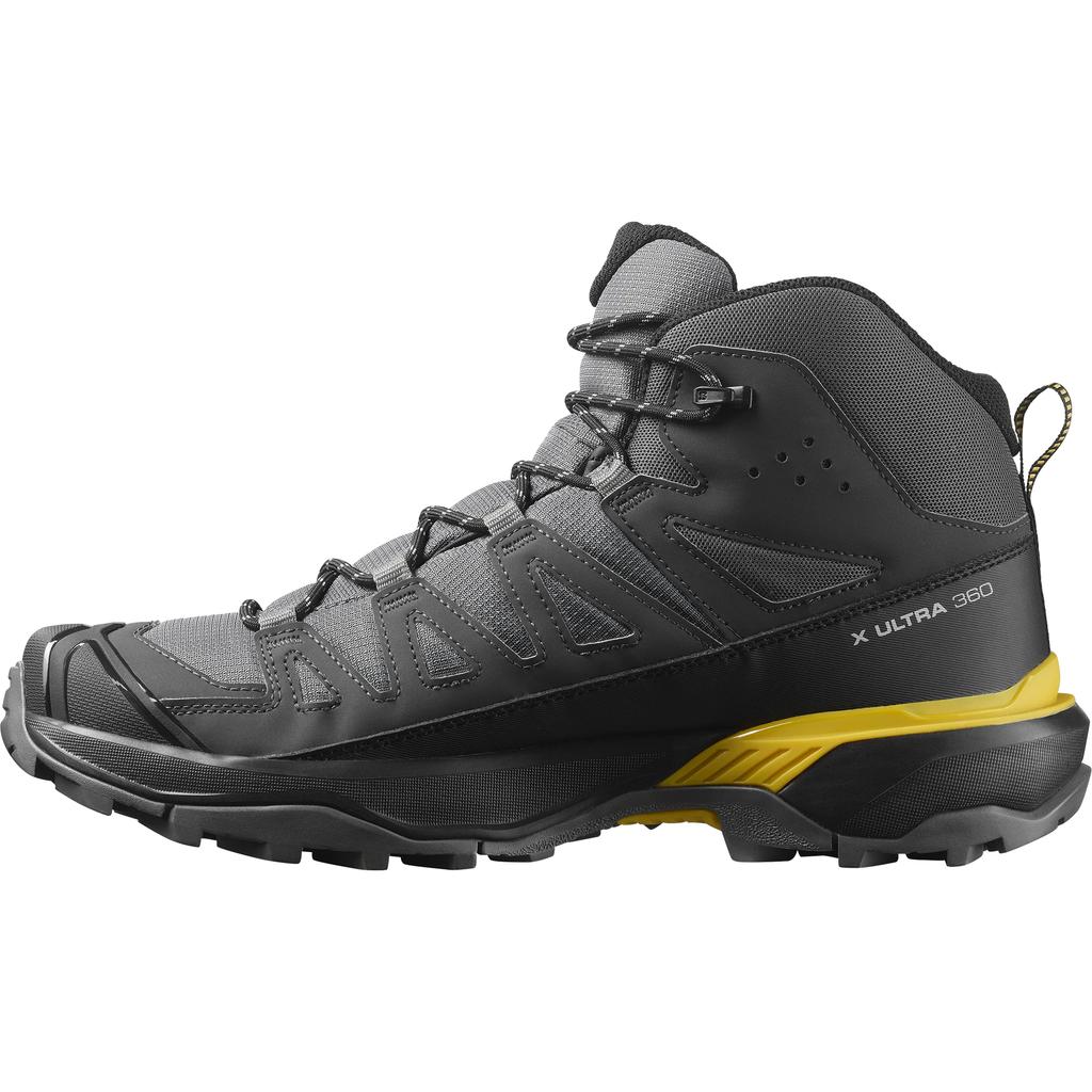 Buty trekkingowe męskie Salomon X Ultra 360 Mid GTX czarne wodoodporne (L47742600)