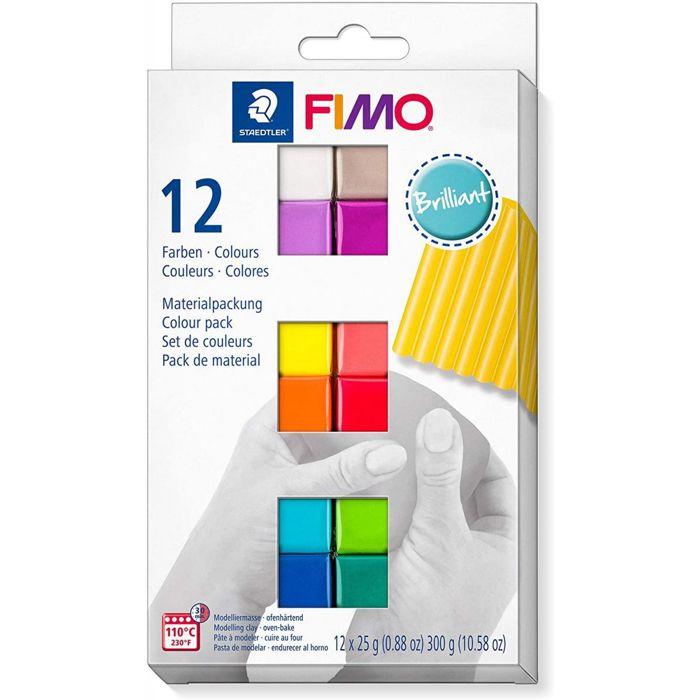 Fimo Softpaste Set - Graine Creative - 261626 - Brilliante Farben - Für kreative Hobbys