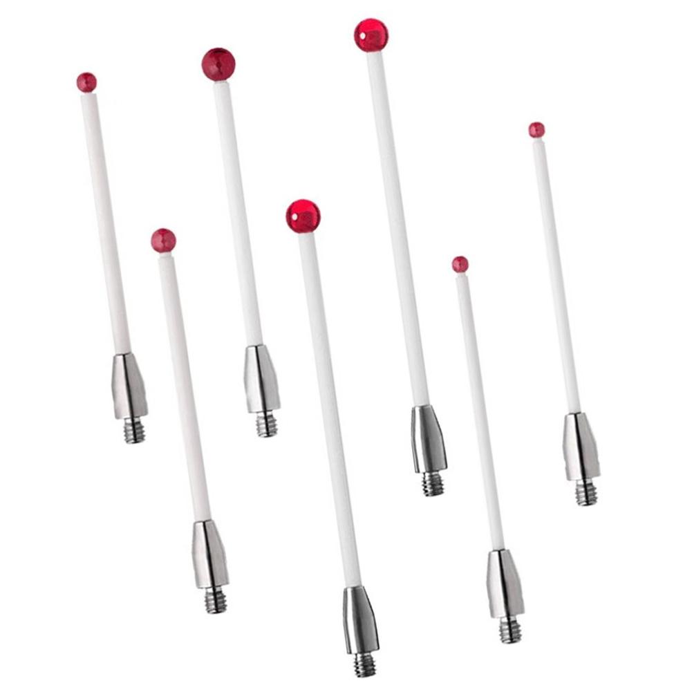 Light Weight Probe CMM Contact Probe Stylus Technology EDM Process Suitable Good Wear Resistance For M3 Threaded Shank