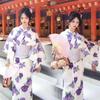 Dámské japonské kimono a yukata šaty pro formální fotografování