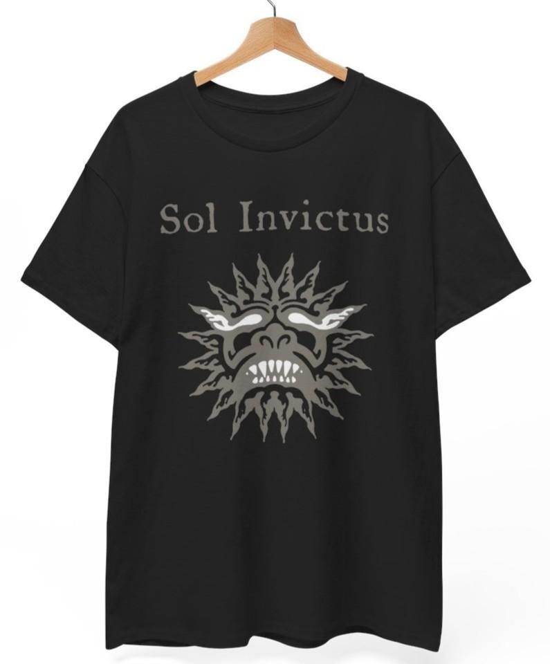 Sol Invictus Against The Modern World T-Shirt Band Rock Punk Metal Unisex tee Unisex T-Shirt XXXXL
