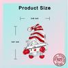 Copper Merry Christmas Yuletide Santa Claus Bead Charms Pendant Charm Compatible With Authentic Charm Bracelets Women Do It Yourself Jewellery Gift