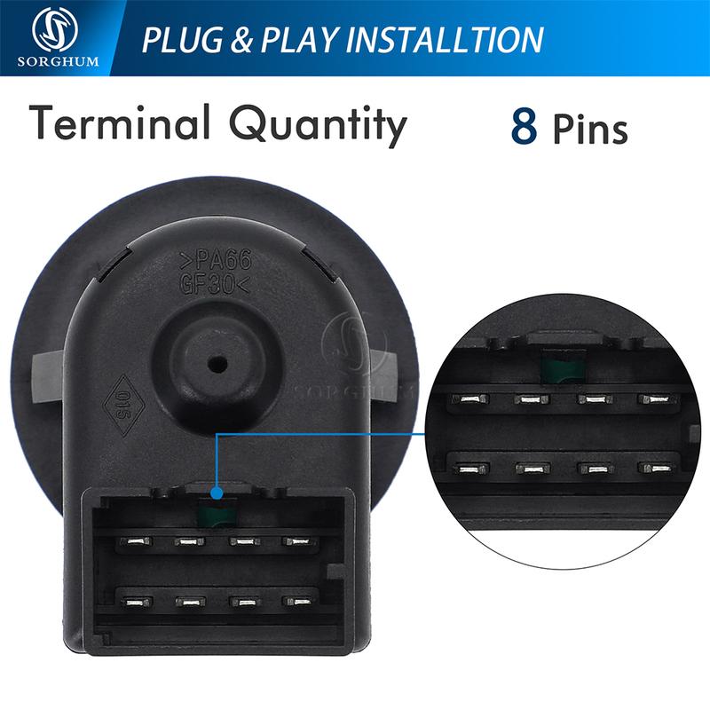 SORGHUM 8200214919 Power View Mirror Switch External Mirror Knob Button For Renault Kangoo Clio Master Modus Duster 255704649R