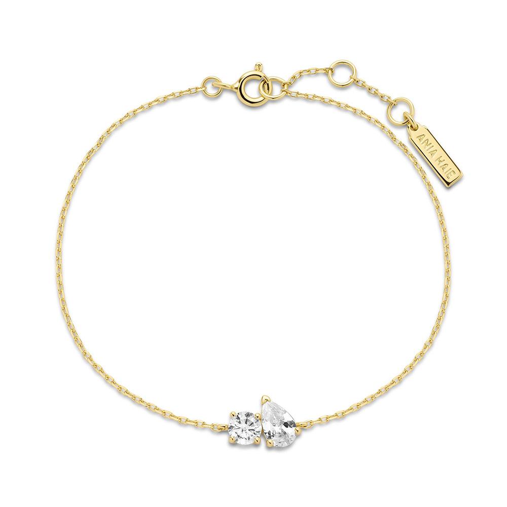 Ania Haie Gold To You & Me 925 Silver Bracelet B071-03G