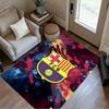 Fcb Crest Emblem Carpet Design for Dining Room Living Rooms Playrooms Bedrooms Anti-slip Rug Office home decor Gift for Festivals