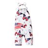 Summer Children Ha Clothing Condole Sleeveless Backless Independence Day Jumpsuit