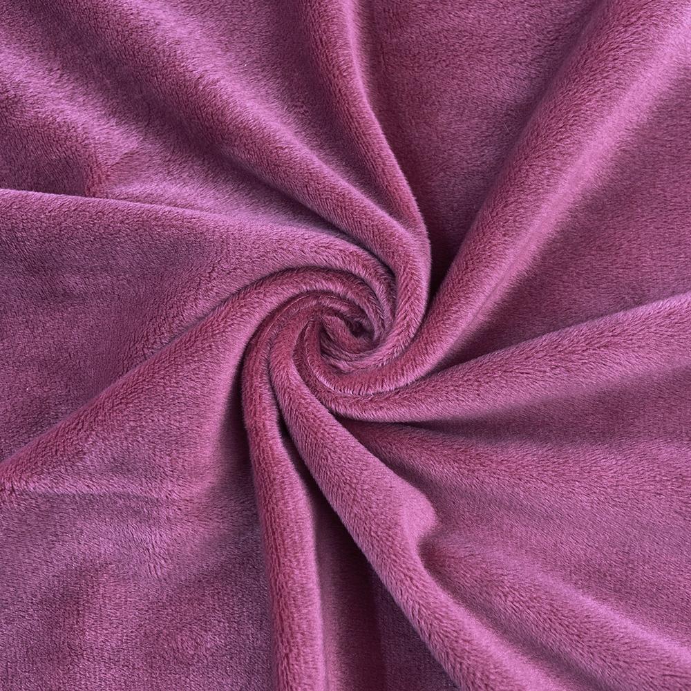 1,5 mm Florlänge Plüschstoff Umweltfreundlich Gewebt Mit 100% Polyester Material Machen Spielzeug Plüschstoff pro Meter Zum Nähen
