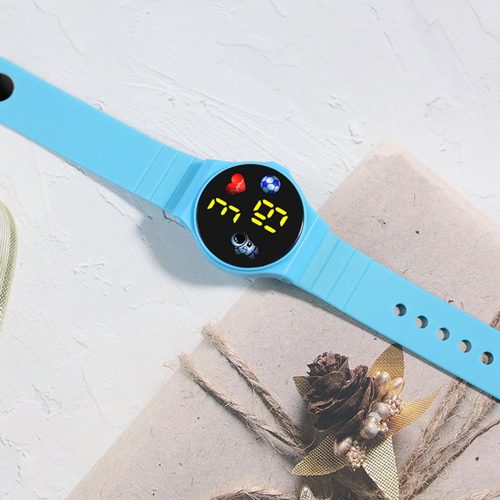 Kinderuhr geeignet für Studenten im Freien elektronische Uhren Bildschirmuhr Anzeige Zeit Monat