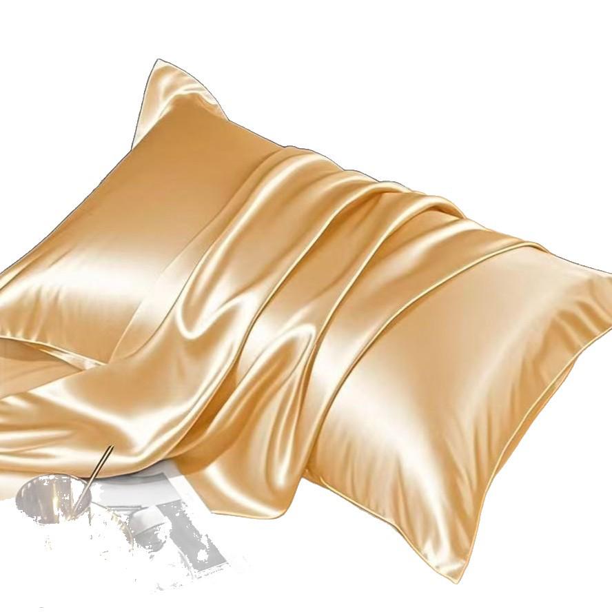 Letnia poszewka na poduszkę z lodowego jedwabiu, imitacja jedwabiu