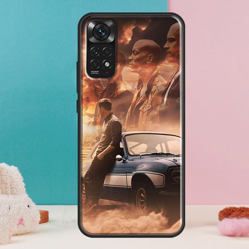 Fast and Furious Moive Case For Xiaomi Redmi Note 13 12 Pro 14 11 9 10 9S 10S 11S 12S Redmi 14C 13C 10C 12C Cover