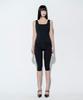 Binaaenko Knee-Length Hip-Up Leggings - Black (Xs/S/M/L/Xl)
