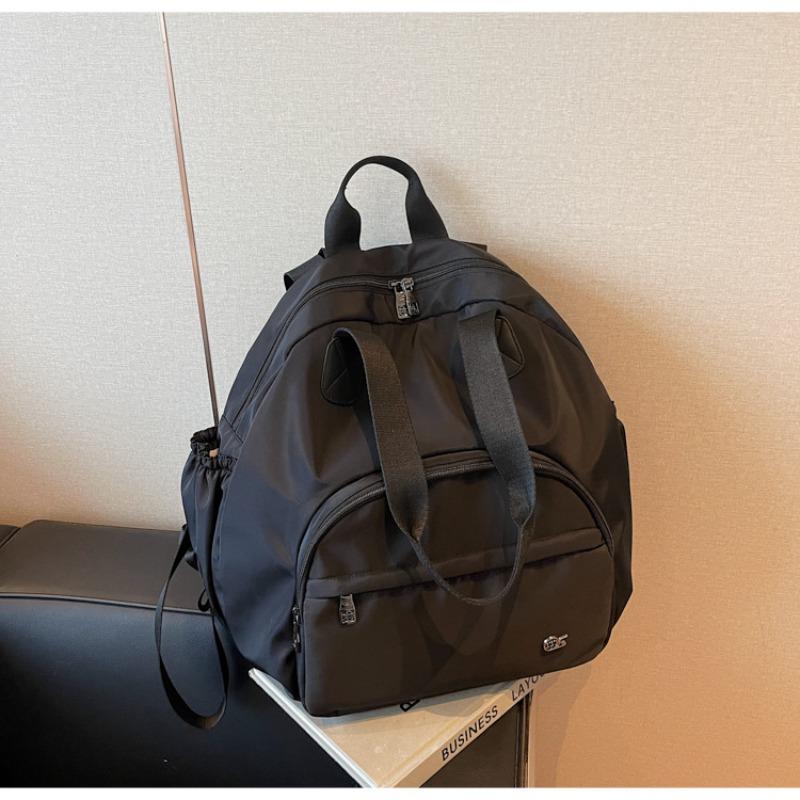 

Backpack Women s Large Capacity Casual Fashion Junior High School Student School Bag Trend Fashion Travel Backpack чёрный