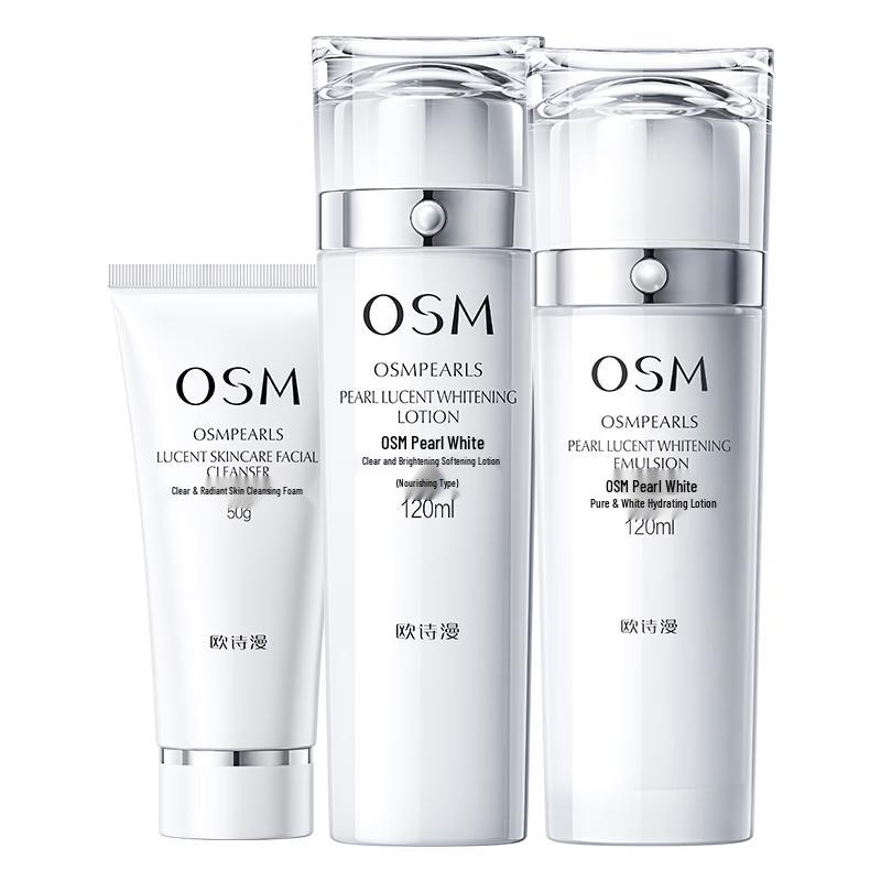 OSM Pearl White Skincare Set