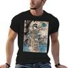 Classic Vintage Ukiyoe Japanese Art Geisha Portrait TShirt Fashion Print Casual Short Sleeve