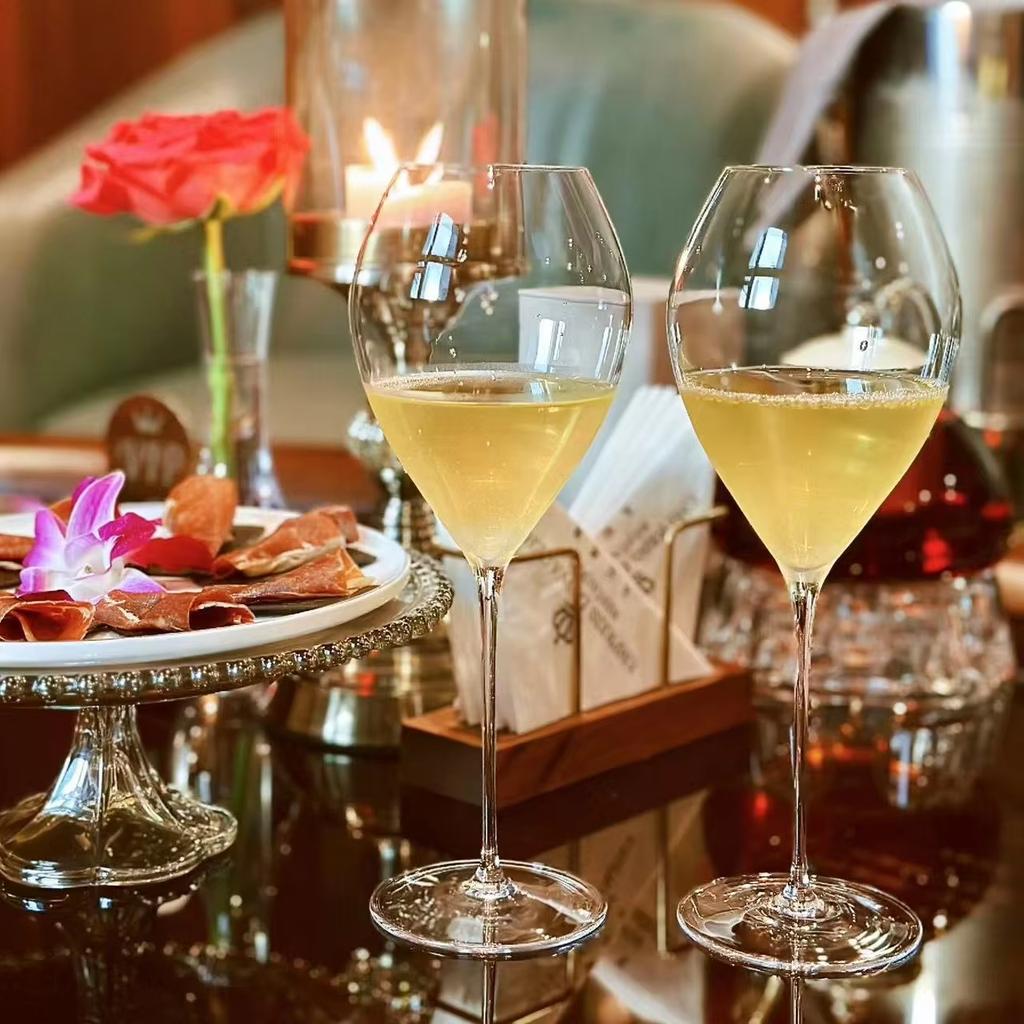 Pahare Premium Ultra-subțiri din Cristal pentru Vin Roșu, Șampanie, Lichioruri și Băuturi Spumante pentru Bar