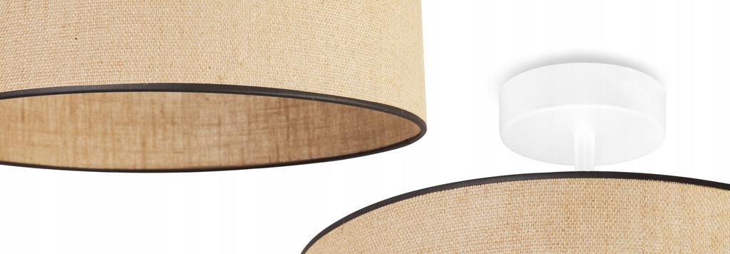 CEILING LAMP JUTE LAMPSHADE 40cm