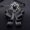 Mens Highend Korean Style Suit Shirt Bow Tie Wedding Groom Corsage For Formal Events